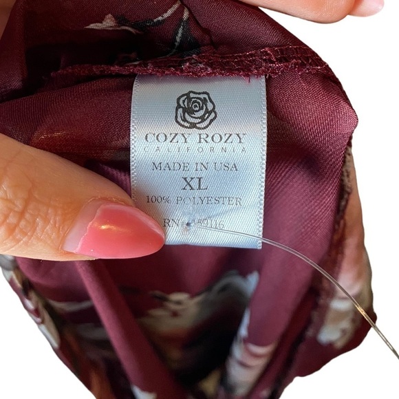 Longline Floral Kimono - Picture 4 of 4